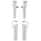 STARTRC DJI Mini4 Pro Lightweight Extension Landing Gear Effective Height Increase 20 mm Protecting the fuselage head