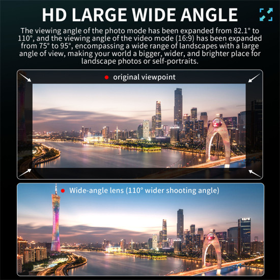 STARTRC DJI drone professional aerial photography magnifying mirror Mini 4 pro wide-angle lens pan tilt camera accessories multifunctional