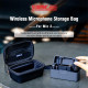 STARTRC For DJI Mic 2 Storage Bag Case Box Wireless Microphone PU Portable Handhed Outdoor Scratch Resistant And Waterproof 