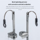 STARTRC Screen remote control self-balancing hanging metal fixing piece suitable for DJI Mavic 3/Air3/Mini3/4 Pro rope RC 2 hanging RC accessories 