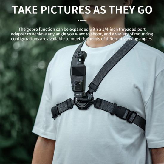 STARTRC suitable for DJI Quicke-mount adapter Pocket3 dedicated quick installation adapter, expanding multi-functional base connectors