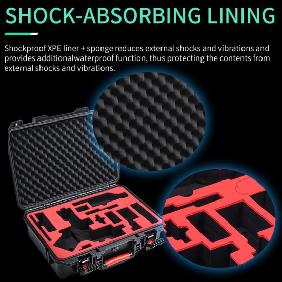 STARTRC Waterproof Storage Bag Case For DJI Ronin RS 4 /RS4 PRO