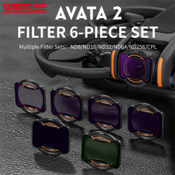 STARTRC suitable for DJI Avata 2 filter ND 8 ND 16 ND32 ND 64 ND 256 CPL traversal machine set pan tilt camera lens drone accessories