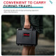 STARTRC suitable for GOPRO12/11/10/9 double waterproof safety box hard shell double layer storage portable tank proof camera storage box accessories