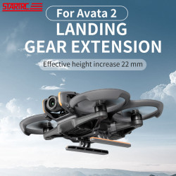 Landing gear extension for DJI Avata 2 STARTRC all-in-one foldable high height anti drop and buffering training tripod