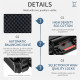 Suitable for Shadowstone Double waterproof safety box Insta360 x4 storage box accessories Large capacity portable convenient anti-fall DIY waterproof safety box