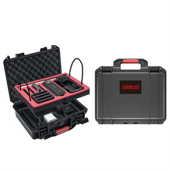 Suitable for Shadowstone Double waterproof safety box Insta360 x4 storage box accessories Large capacity portable convenient anti-fall DIY waterproof safety box