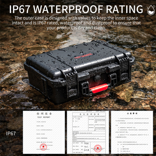 For insta360 x4 double waterproof safety box