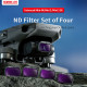 STARTRC Universal for DJI Mini4K Mini 2 Mini2 SE ND Filter Set of Four scratch, dust, and oil resistant filter set, pan tilt camera lens accessories