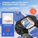 Universal thermal gloves for drone remote controllers