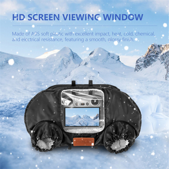 Universal thermal gloves for drone remote controllers