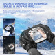 Universal thermal gloves for drone remote controllers
