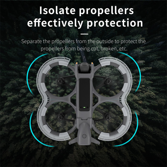 For STARTRC DJI AVATA 2 LED propeller guard bumper