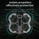 For STARTRC DJI AVATA 2 LED propeller guard bumper