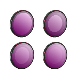 For insta360 go 3s filter sets,ND8  ND16  ND32  ND64,