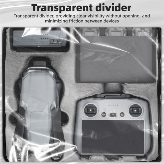 For Avata 2,Air 3,Air 3S Dual-drone storage bag