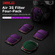 For Air 3S Filter Four-Pack Multiple filters available: ND16  ND 64  ND 256  CPL
