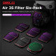 For Air 3S Filter Six- Pack Multiple filters available: ND8  ND16  ND32  ND64  UV  CPL