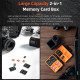 Memory card storage box