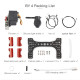 For DJI Elf 2/3S/4/3A/3P Thrower Light Weight Airdrop System Drone Air-Dropping Fishing Bait Wedding Ring Gift Deliver Accessory