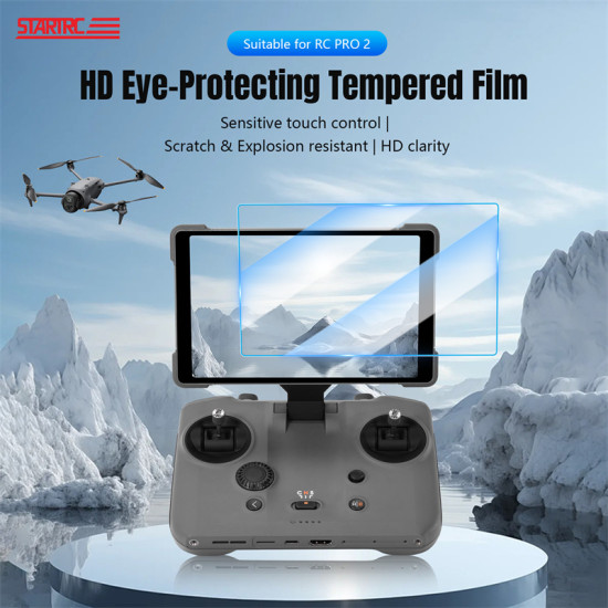 Suitable for RC PRO 2 HD Eye-Protecting Tempered Film