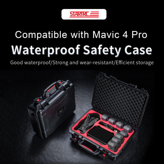 Compatible with Mavic 4 Pro Waterproof Safety Case Compatible with Mavic 4 Pro Waterproof Safety Case