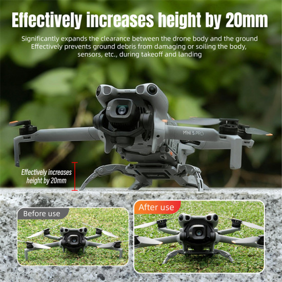STARTRC Compatible with Mini 5 Pro Ecological Expansion-Landing Gear STARTRC Compatible with Mini 5 Pro Ecological Expansion-Landing Gear