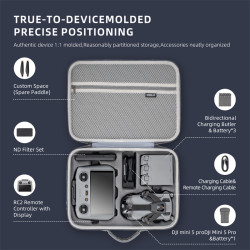 STARTRC for DJI Mini 5 Pro handheld/crossbody portable PU storage bag 