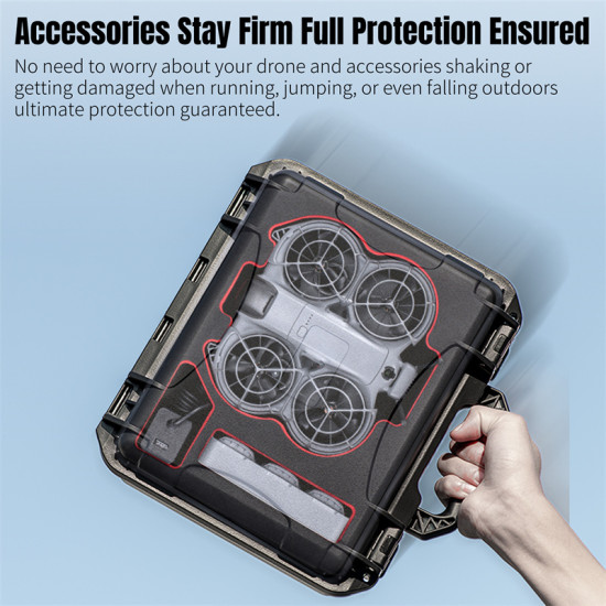 STARTRC Waterproof Case Moisture-Proof Storage Case Compatible with NEO 2 