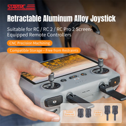  STARTRC Retractable Aluminum Alloy Joystick Suitable for RC  RC 2  RC Pro 2 Screen-Equipped Remote Controllers