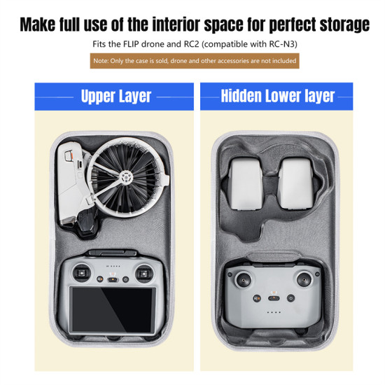 Portable storage bag FOR FLIP 