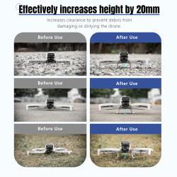 Sled-Style Heightened Landing Gear for DJI FLIP