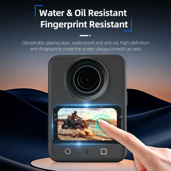 For OSMO 360 Panoramic Camera New HD Tempered Film