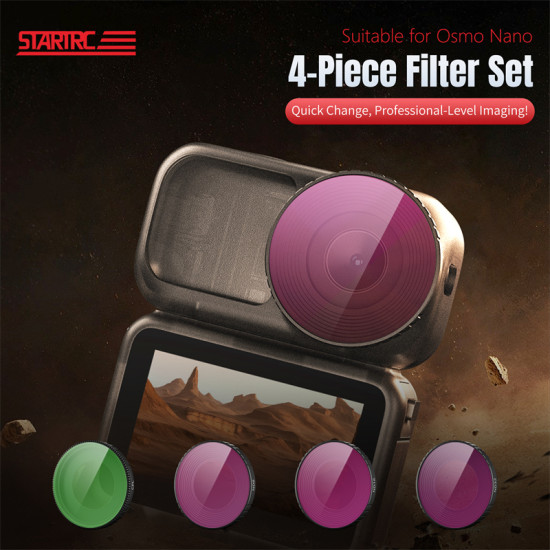  STARTRC Suitable for Osmo Nano 4-Piece Filter Set 