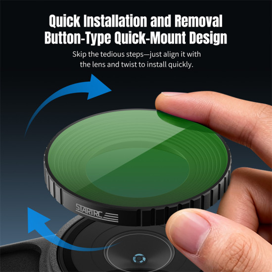 STARTRC Suitable for Osmo Nano Black Soft filter