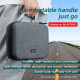 For DJI Action 2 Handbag Sports Camera Storage Bag Gray Carrying Case Portable Shockproof and Large Capacity Box Accessories