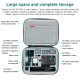 For DJI Action 2 Handbag Sports Camera Storage Bag Gray Carrying Case Portable Shockproof and Large Capacity Box Accessories
