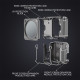 Cage Filter For DJI Action 2 Aluminum Alloy Protect Main Camera UV Protection Fixed Iron Wire RCSTQ Accessories Kit Parts Combo