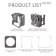 Cage Filter For DJI Action 2 Aluminum Alloy Protect Main Camera UV Protection Fixed Iron Wire RCSTQ Accessories Kit Parts Combo