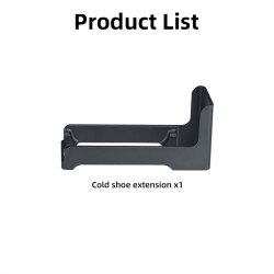 Cable Cold Shoe Adapter Line For DJI Action 2 Extension Audio Connecting External Problems Extender Accessories Kit Parts Combo