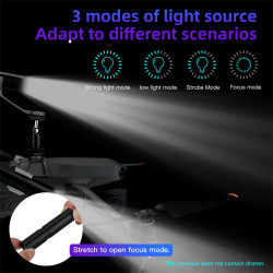 Flashlight Search Light For DJI Mavic 3 Night Flight Mode Adapt Multifunctional Extension Small Gimbal Accessories Parts Combo