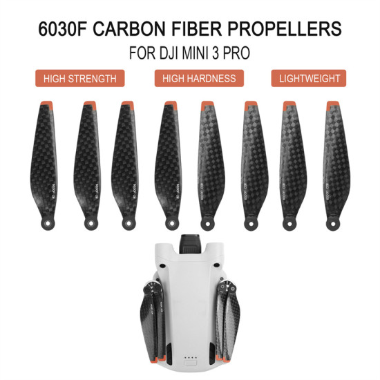 Propellers for DJI Mini 3 Pro 6030F Screw Carbon Fiber Airscrew Lightweight Low Noise Drone Blade Accessories Sunnylife Parts