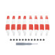 Propeller For Mini 3 Pro Color Screw 8pcs Noise Windstick Lightweight Airscrew Drone 6030F Double-sided Blade Accessories Parts