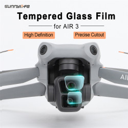 Tempered Glass Film for DJI AIR 3 Sunnylife Lens Protector Combo Protective Films Camera Accessories High Definition 9H Parts