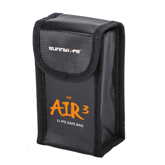 Battery Safe Bag for DJI AIR 3 Protective Case  Drone Li-Po Spare Box Sunnylife Accessories Packet Explosion-proof Parts Combo 