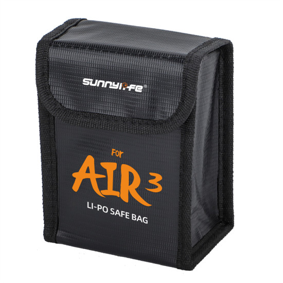 Battery Safe Bag for DJI AIR 3 Protective Case  Drone Li-Po Spare Box Sunnylife Accessories Packet Explosion-proof Parts Combo 