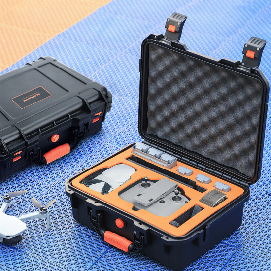 Safety Carrying Case Protective Waterproof Hard Case Professional Bag Accessories for DJI Mini 2/SE/Mavic Mini Sunnylife