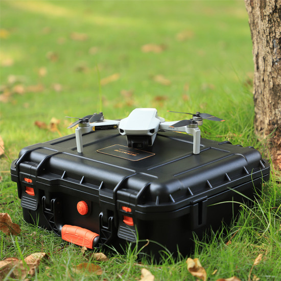 Safety Carrying Case Protective Waterproof Hard Case Professional Bag Accessories for DJI Mini 2/SE/Mavic Mini Sunnylife