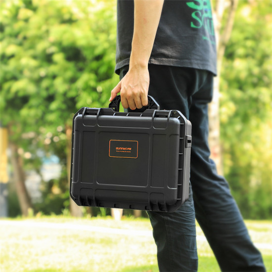 Safety Carrying Case Protective Waterproof Hard Case Professional Bag Accessories for DJI Mini 2/SE/Mavic Mini Sunnylife