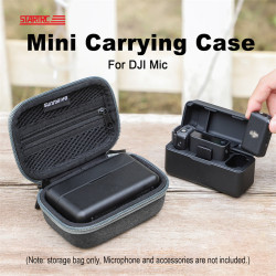 Storage Bag for DJI Mic Mini Carrying Case Accessories Sunnylife Wireless Microphone Hard Handbag Protection Outdoor Interview